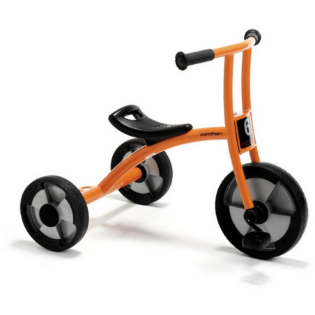 Tricycle Circle 3-6 ans, orange.