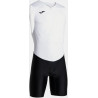 Combinaison de Triathlon Joma Elite XI White black face