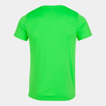 Maillot de running Joma Record II Green Fluor dos