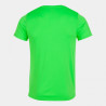 Maillot de running Joma Record II Green Fluor dos