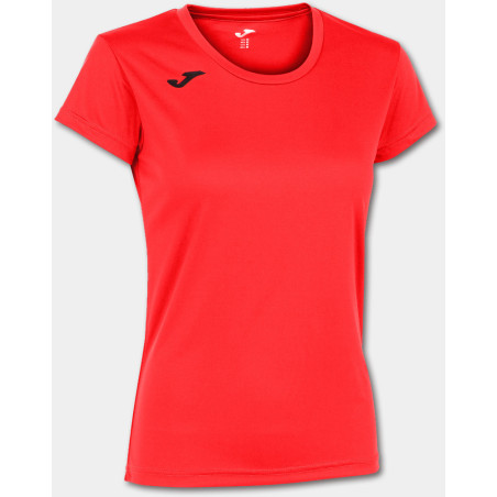 Maillot de running Femme Joma Record II Coral Fluor face