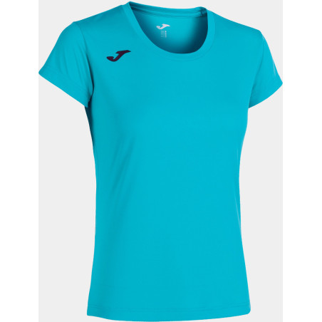 Maillot de running Femme Joma Record II Turquoise Fluor face