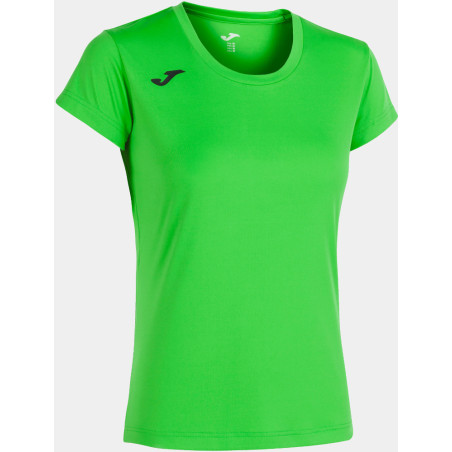 Maillot de running Femme Joma Record II Green Fluor face