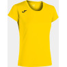 Maillot de running Femme Joma Record II Yellow face