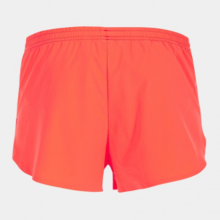 Short de running Joma Olimpia Dark Orange Fluor dos