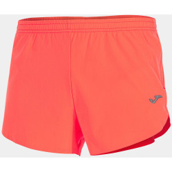 Short de running Joma Olimpia Dark Orange Fluor face