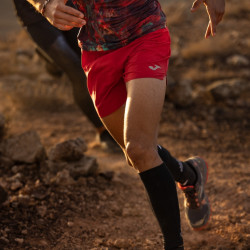 Short de trail Joma Multipoches Red face