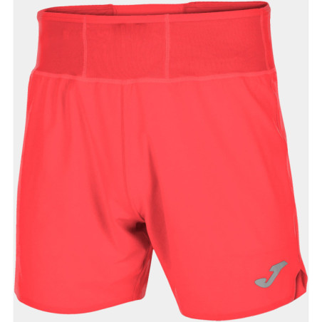 Short de trail Joma Multipoches Dark Orange Fluor face