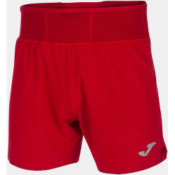 Short de trail Joma Multipoches Red face 2
