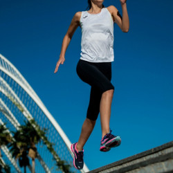 Legging 3/4 Femme Joma Corsaire Navy face