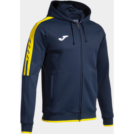 Veste à capuche Joma Olimpiada dark navy/yellow