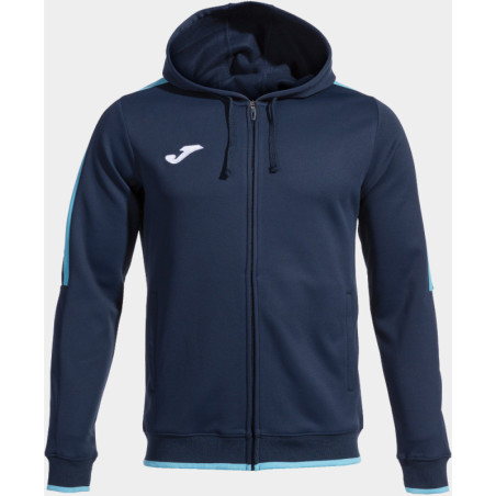 Veste à capuche Joma Olimpiada dark navy/turquoise fluor
