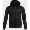 Veste à capuche Joma Olimpiada black/fluor green