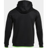 Veste à capuche Joma Olimpiada black/fluor green dos