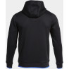 Veste à capuche Joma Olimpiada black/royal dos