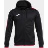 Veste à capuche Joma Olimpiada black/red