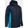 Doudoune Joma Urban V Dark Navy Turquoise Fluor face