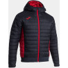 Doudoune courte Joma Urban V Black Red face