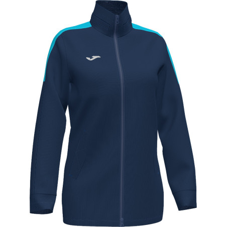 Veste de pluie Femme Joma Trivor Dark Navy Turquoise Fluor