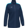 Veste de pluie Femme Joma Trivor Dark Navy Turquoise Fluor