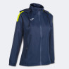 Coupe-Vent Femme Joma Trivor Dark Navy Yellow Fluor