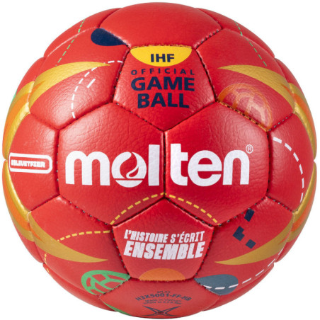 Ballon de handball Molten officiel FFHB sur Club Shop