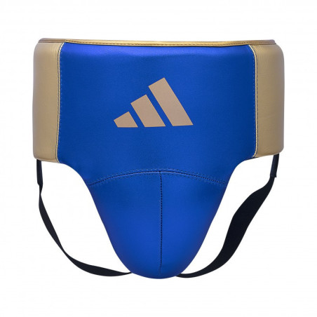 Coquille homme Adidas PRO bleu roi or