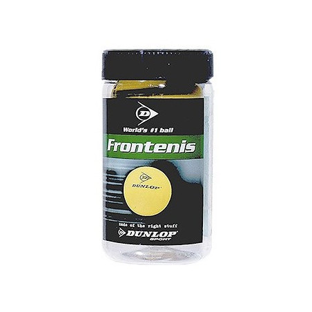 Pot de 2 balles de Padel Dunlop Frontennis