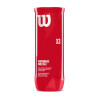 Tube de 3 balles de Padel Wilson 'X3 BALL CAN'