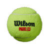 Tube de 3 balles de Padel Wilson 'X3 BALL CAN'