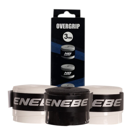 Boîte de 3 surgrips pour raquettes de Padel lisses ENEBE