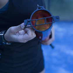 Tube ramasse 21 balles de padel ou de tennis SOFTEE 2