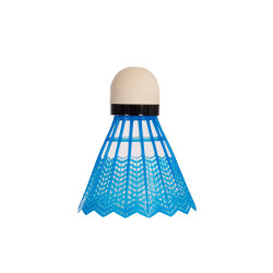 Tube de 6 volants de badminton SOFTEE en plastique 2