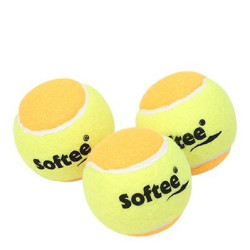 Lot de 3 balles de tennis SOFTEE de mini-tennis