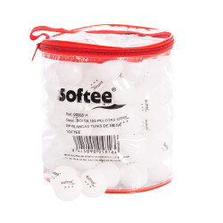 Sac de 100 balles de tennis de table SOFTEE 40 mm