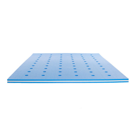 Tapis flottant avec trous