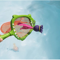 ENSEMBLE AQUATIQUE FILET DE PÊCHE+ 2 POISSONS