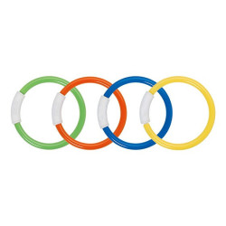 Lot de 4 anneaux lestés