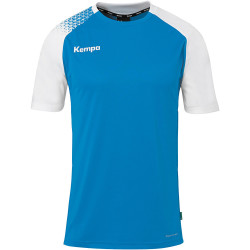 Maillot Kempa Ambition 28 Bleu Kempa Blanc face