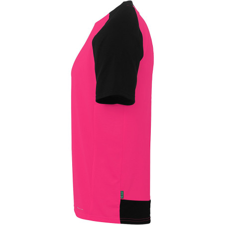 Maillot Kempa Ambition 28 Magenta Noir côté