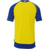 Maillot Kempa Ambition 28 Jaune Citron Bleu Roi dos