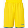 Short Club Uhlsport jaune citron/azur
