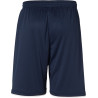 Short Club Uhlsport noir/blanc dos