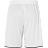 Short Club Uhlsport blanc/noir dos