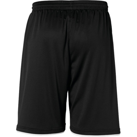 Short Club Uhlsport noir/blanc dos
