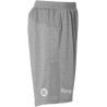 Short Kempa Performance Gris foncé Chiné côté