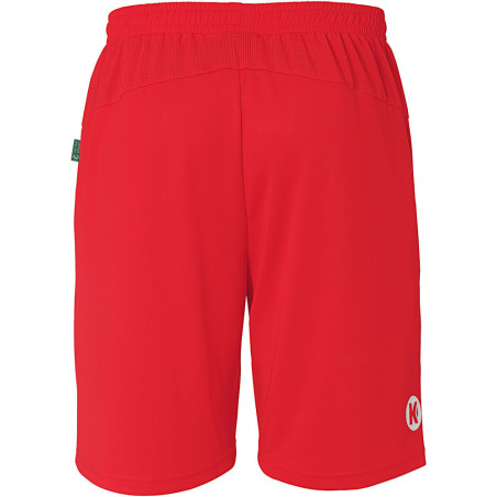 Short Kempa Performance Rouge dos
