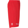 Short Kempa Performance Rouge côté