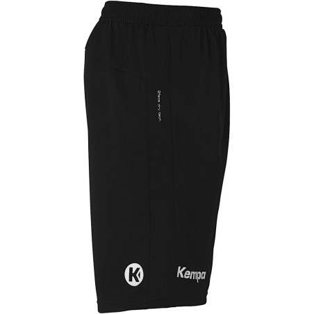 Short Kempa Performance Noir côté