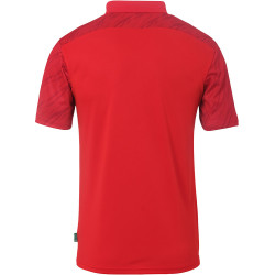 Polo Uhlsport Progressive 28 rouge 2